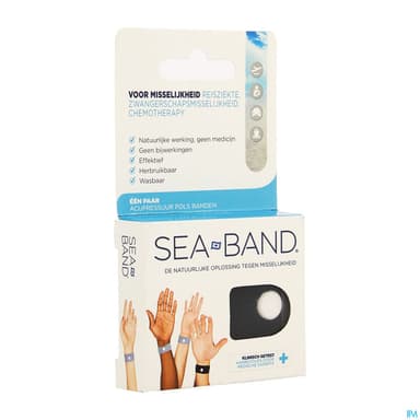 SEA-BAND BRACEL NAUS ADULTE NOIR 2