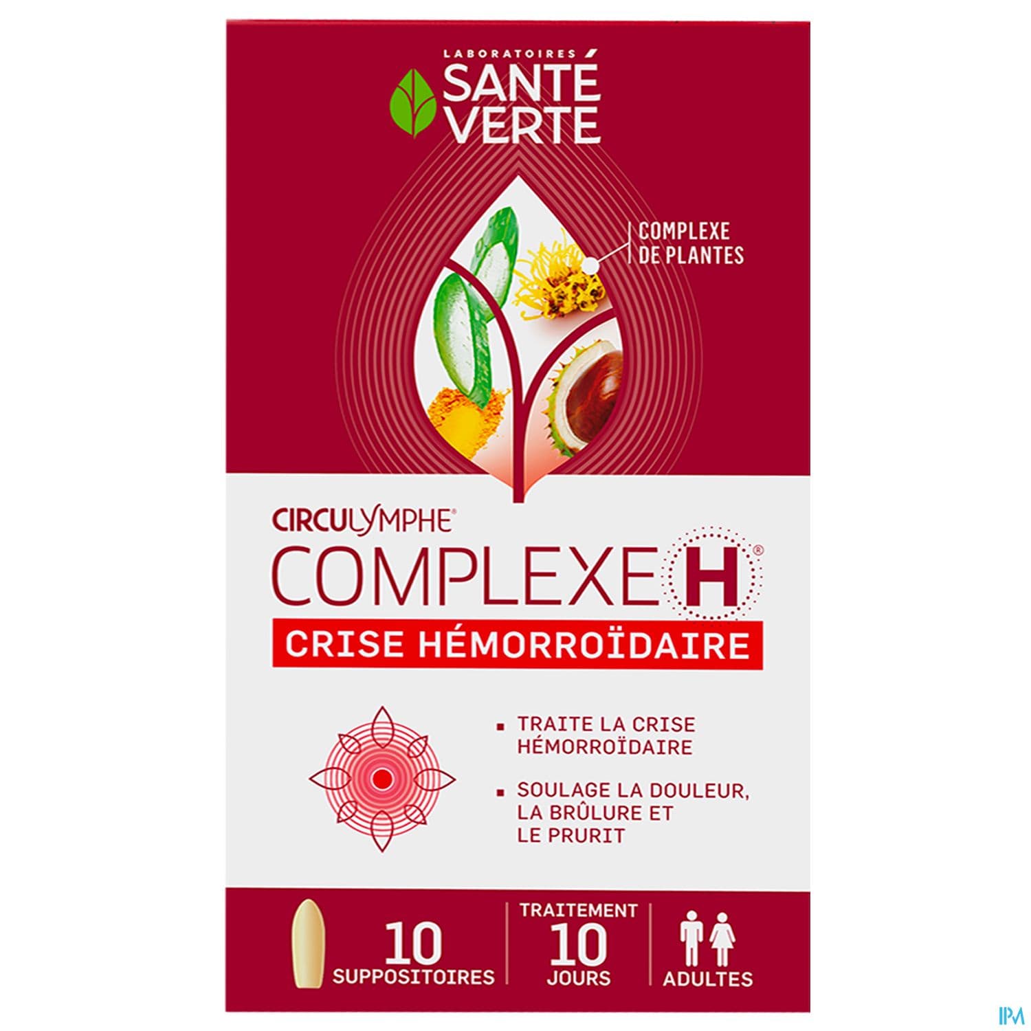 CIRCULYMPHE COMPLEXE H SUPPO 10