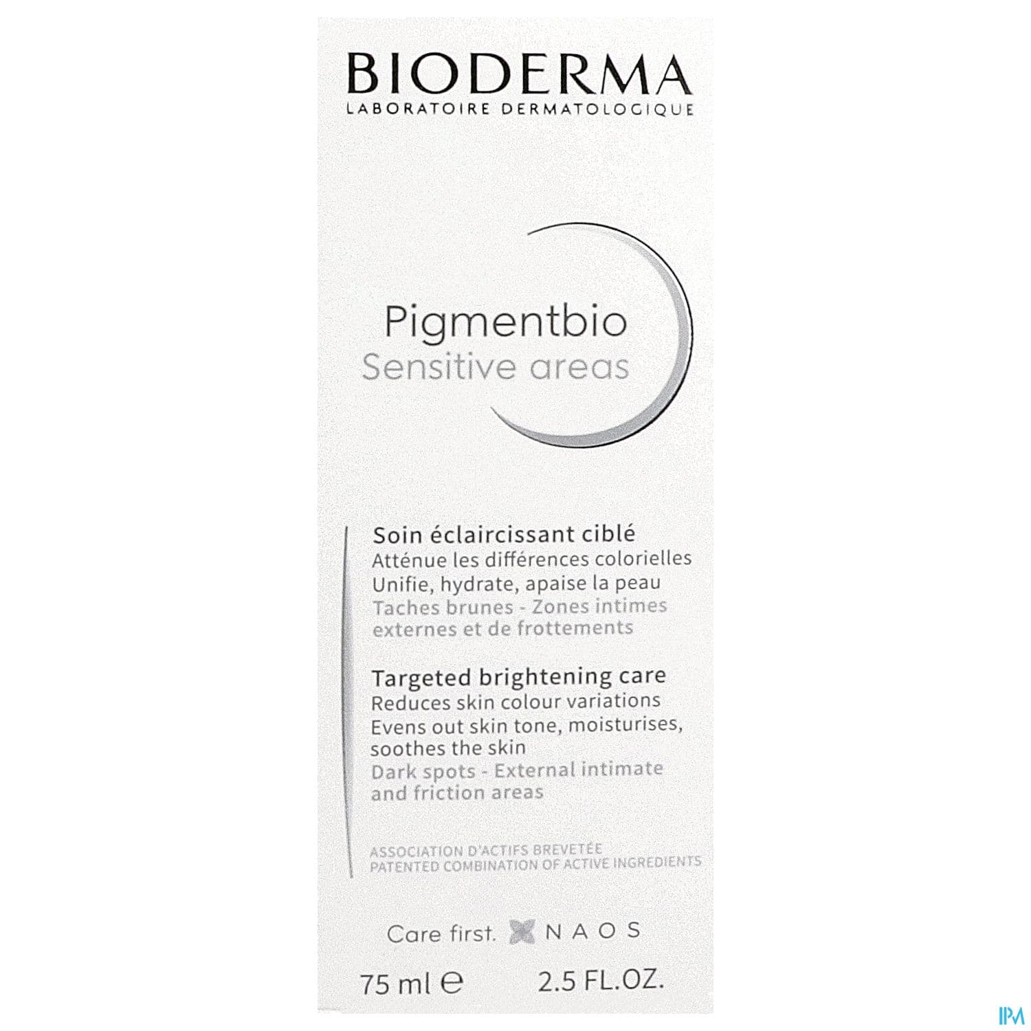 PIGMENTBIO SENSITIVE AREAS 75ML
