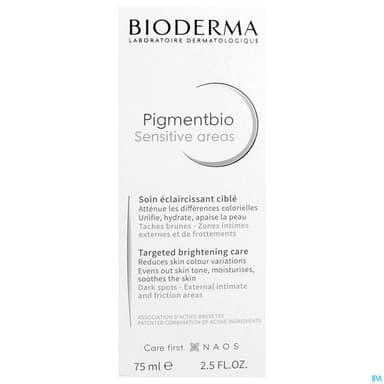 PIGMENTBIO SENSITIVE AREAS 75ML