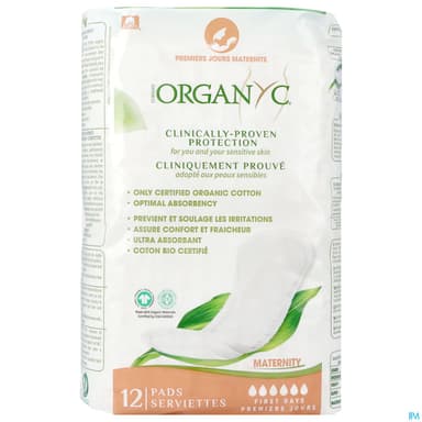 ORGANYC MATERNITY 1ER JOURS 12U