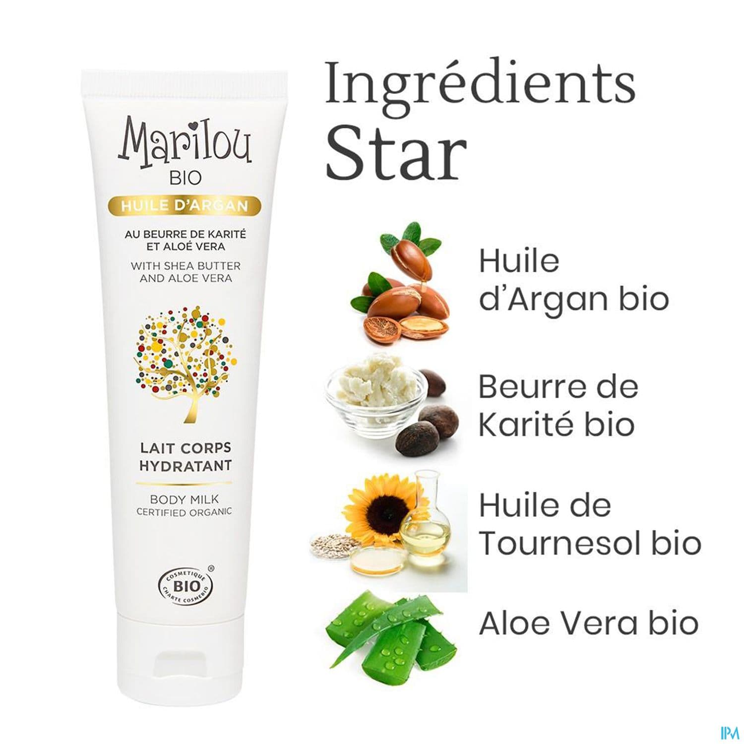 MARILOU LAIT CORPOREL ARGAN 100ML