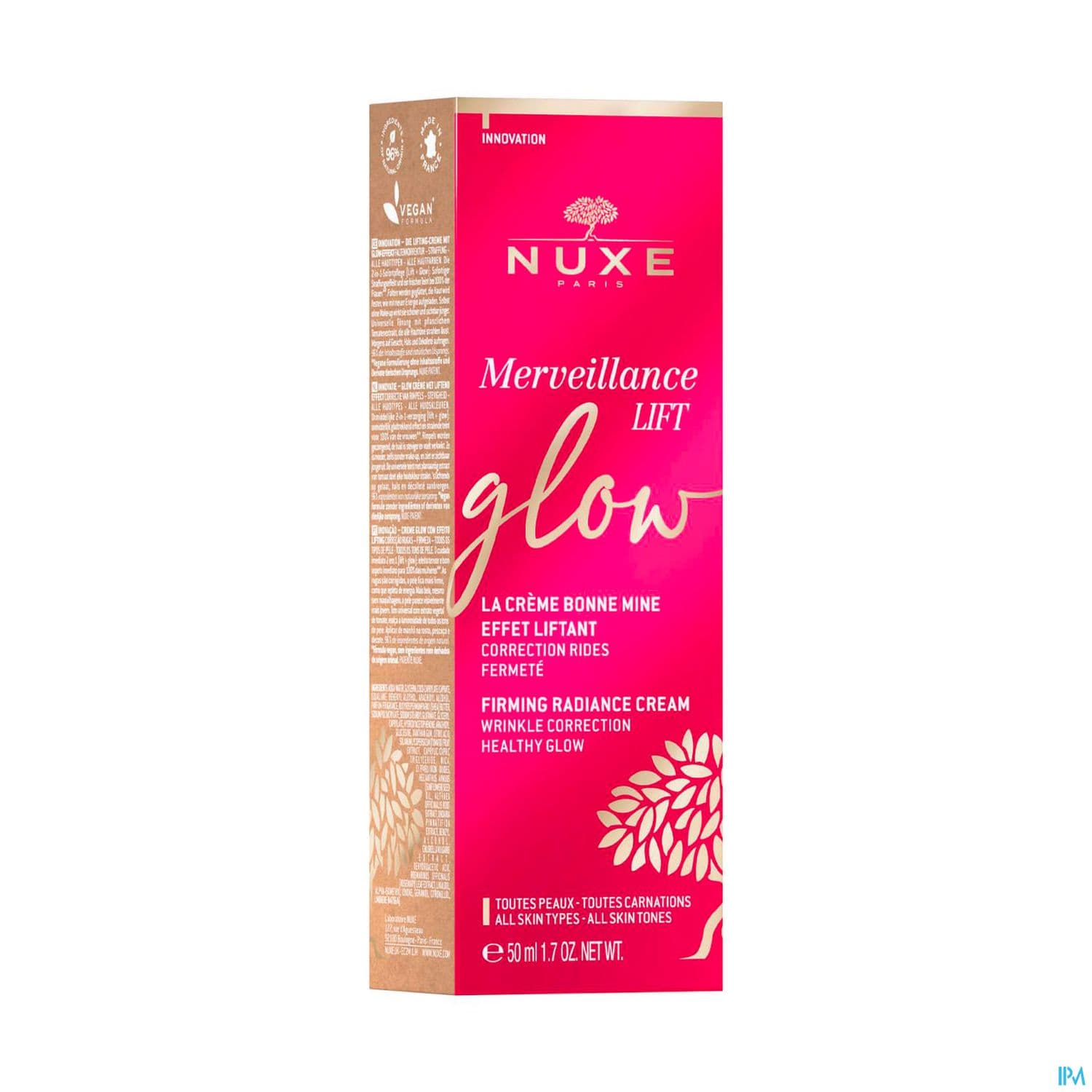 NUXE MERVEILLANCE LIFT GLOW CR50ML — Aprium Pharmacie des Colonnes - M'Sika