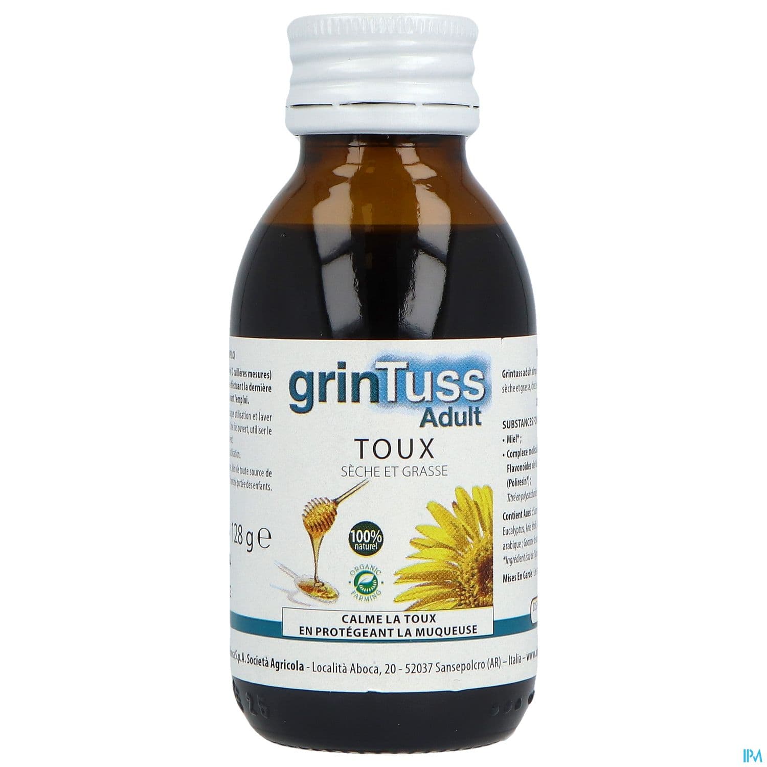GRINTUSS TOUX SIROP ADULTE 128G