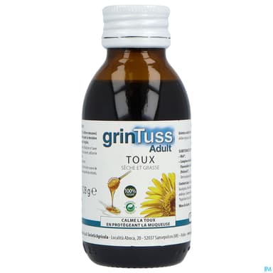 GRINTUSS TOUX SIROP ADULTE 128G