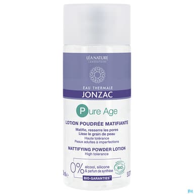 JONZAC PURE AGE LOT PDRE MAT 150ML