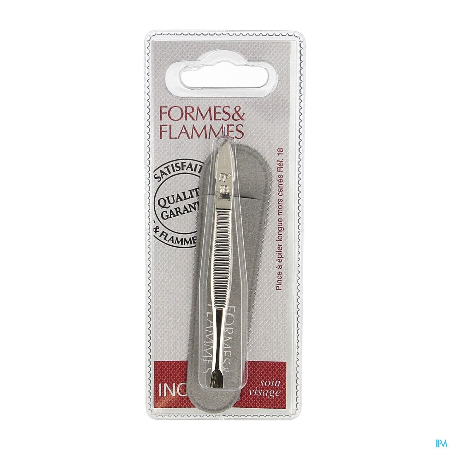 Laboratoires Gilbert Formes Et Flammes Pince A Epiler Long Mors Carre Ref18