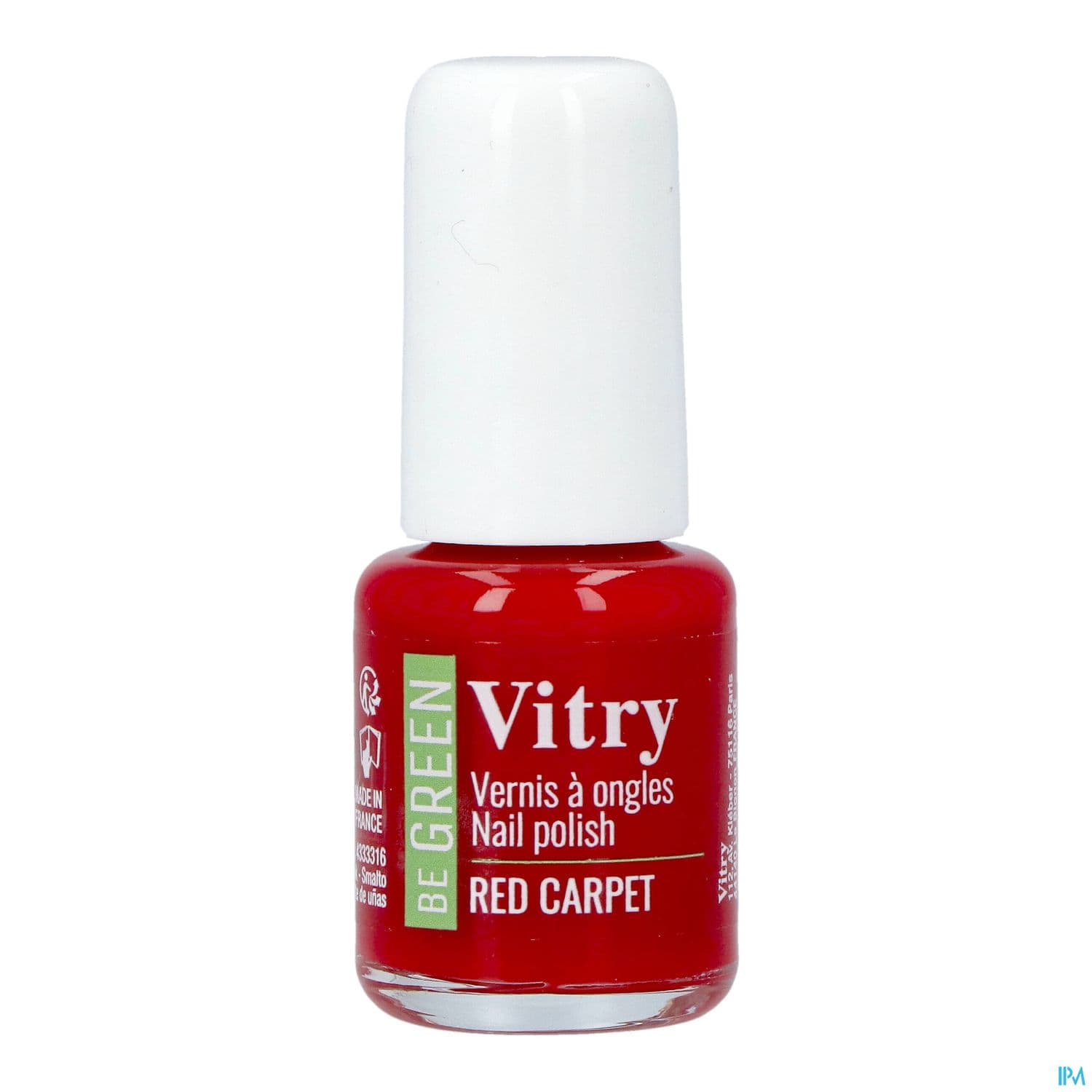 Vitry Be Green Vernis Ongles Red Carpet 6ml
