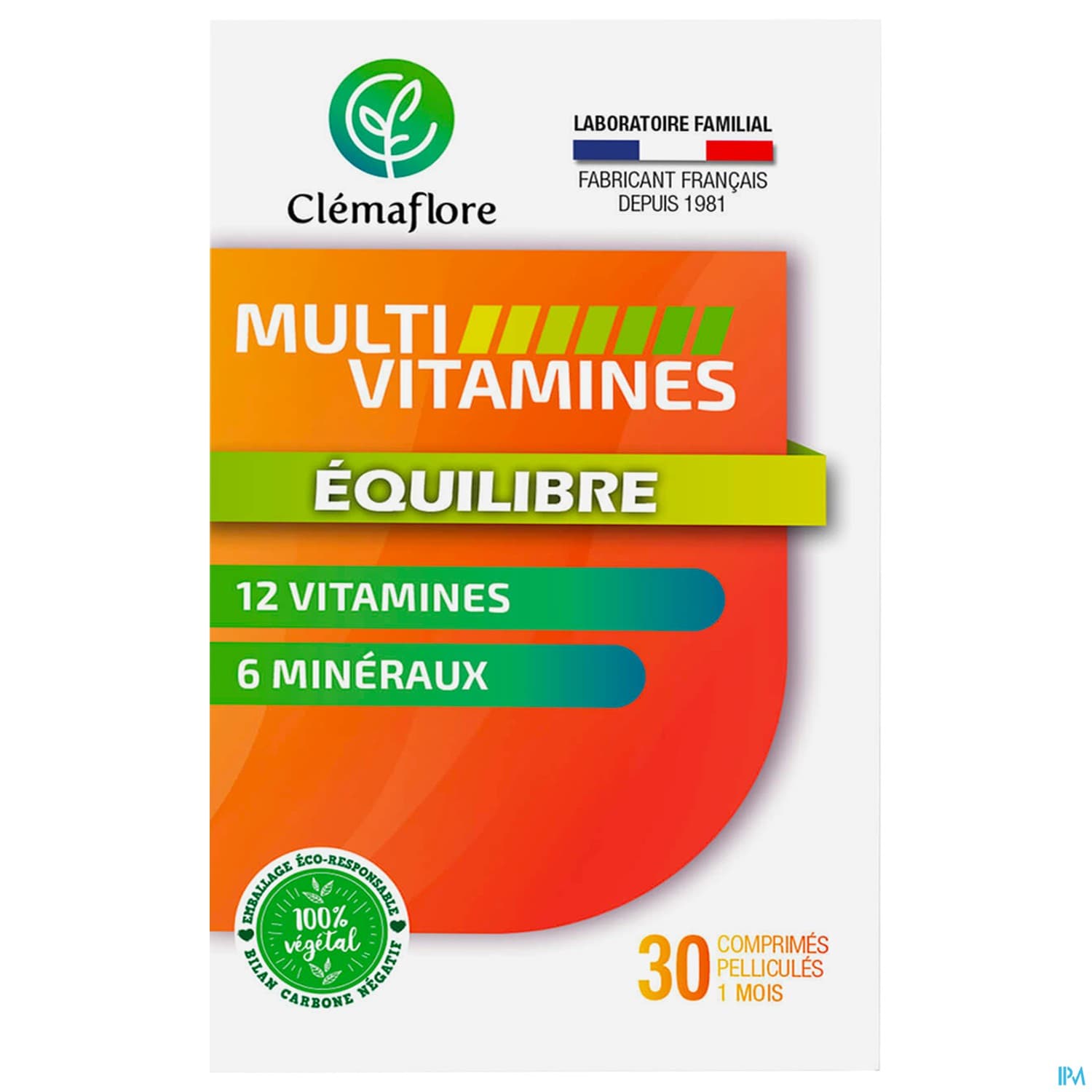 CLEMAFLORE VITAMINE EQUILIB CPR 30