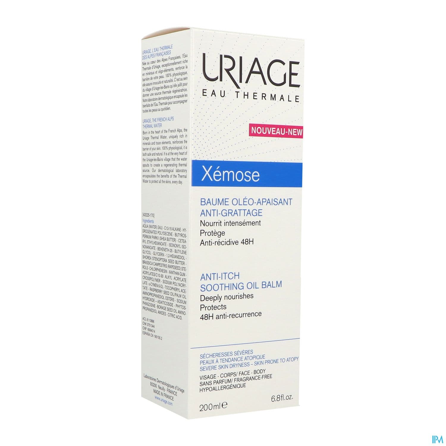 URIAGE XEMOSE BAUM OLEO APAIS200ML