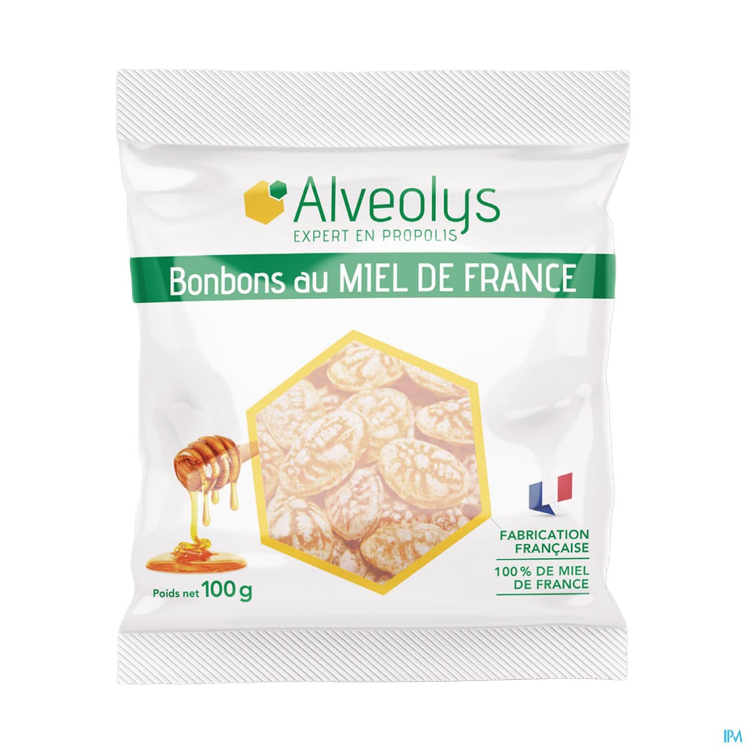 ALVEOLYS BONBONS MIEL BIO 100G