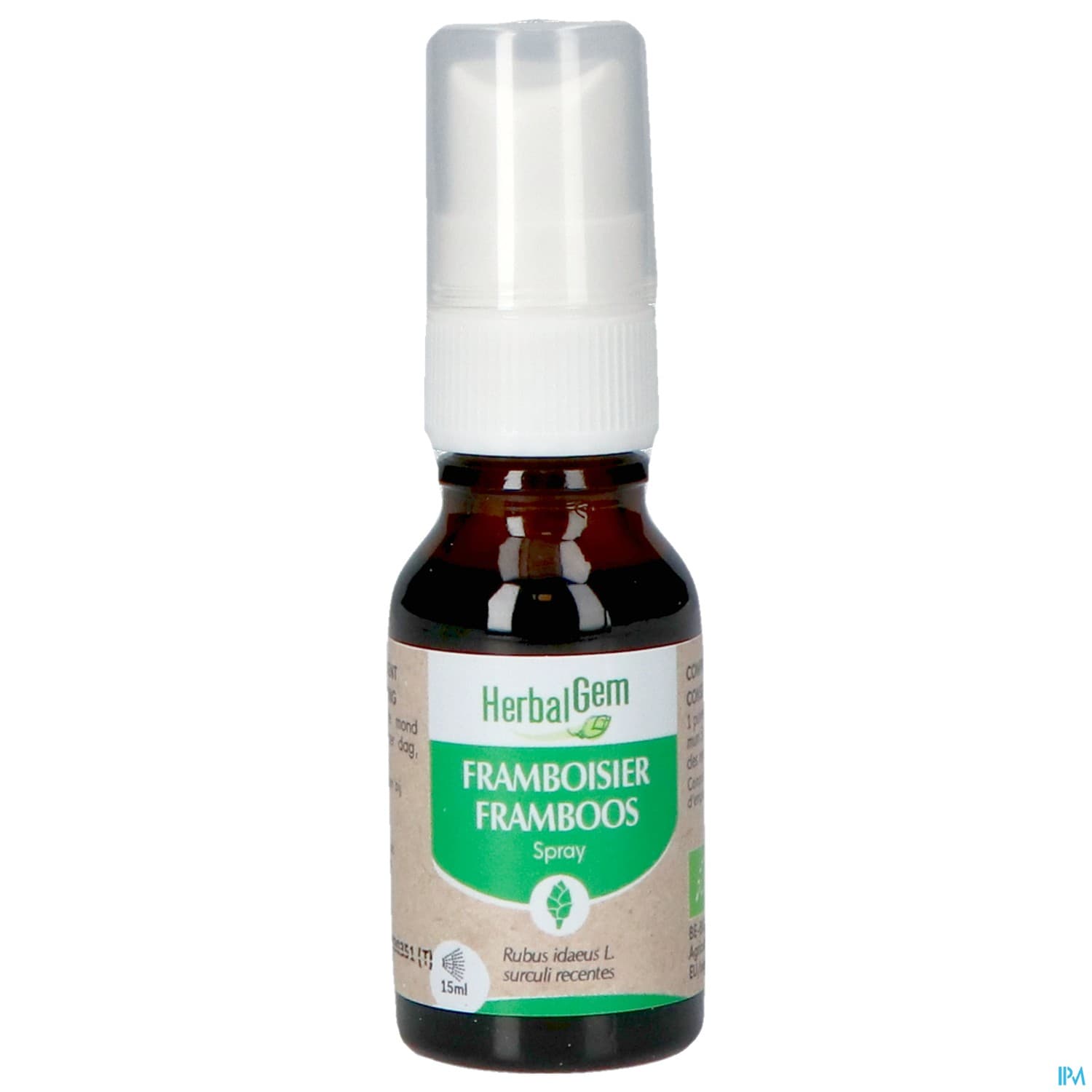 HERBALGEM FRAMBOISIER BIO SPR 15ML