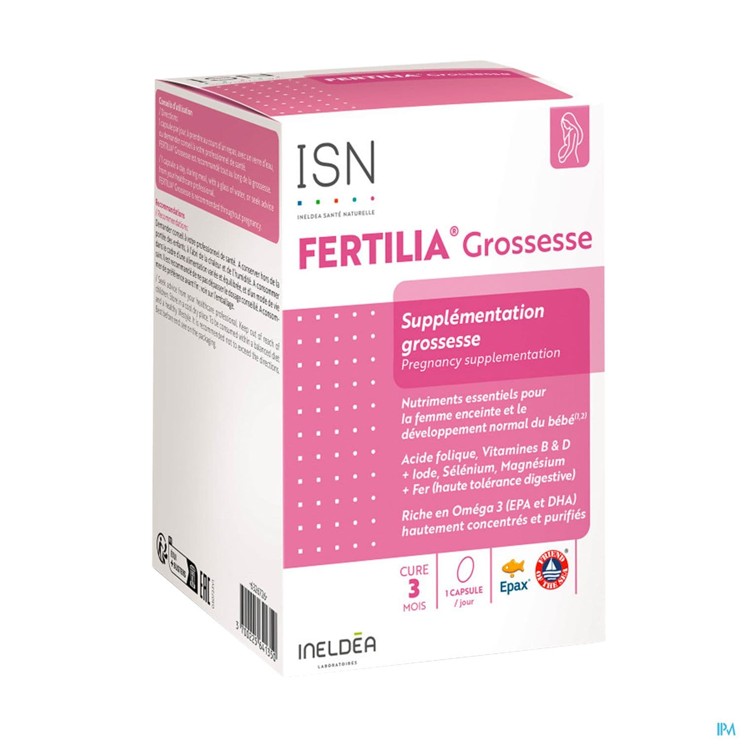 Ineldea Isn Fertilia Grossesse Supplementation Grossesse Gelule 90