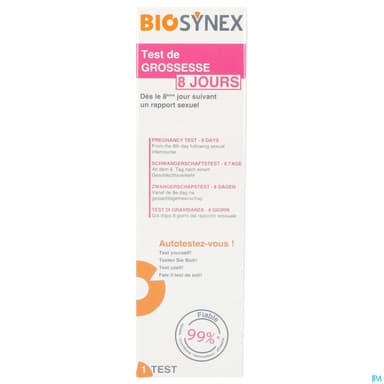 BIOSYNEX TEST GROSSESSE 8 JOURS