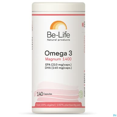 BE-LIFE OMEGA3 MAGNUM CAPS 140