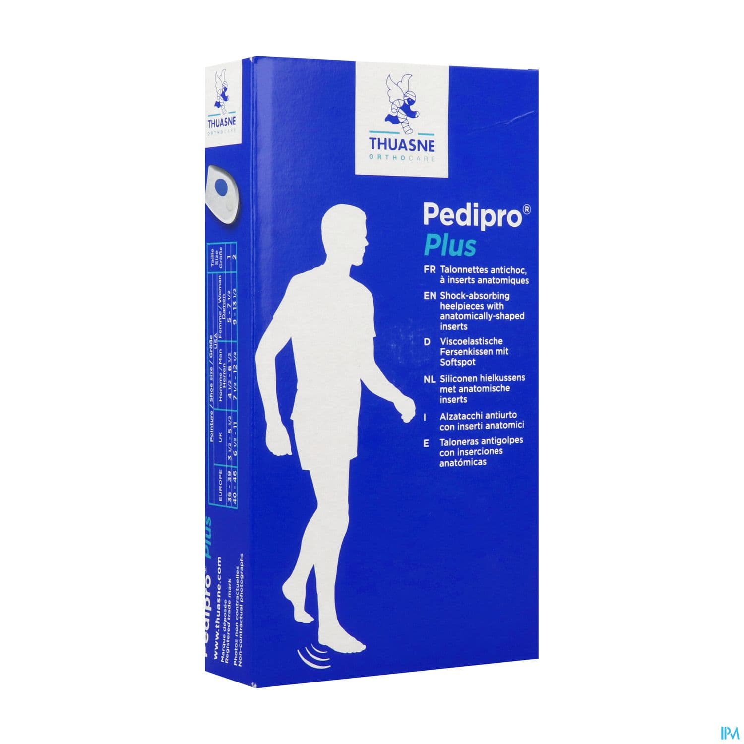 Thuasne Pedipro Plus Talonnette Viscoelastique T2 X2