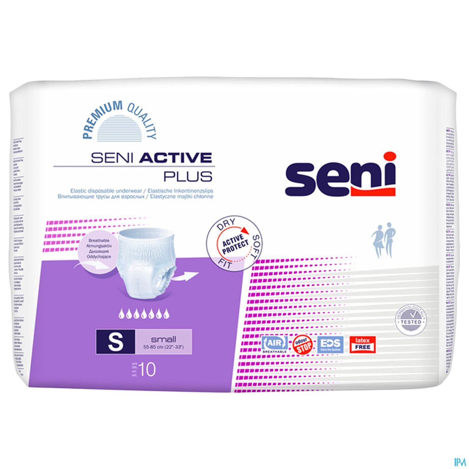 SL/INC SENI ACTIVE PLUS SMALL 10