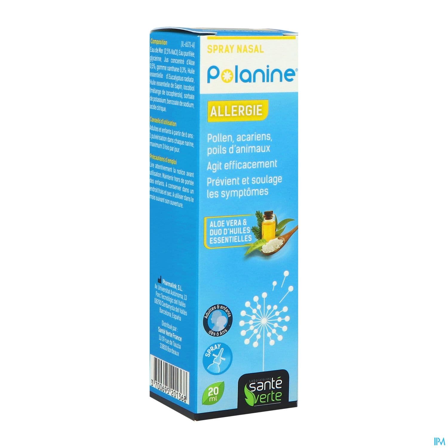 Sante Verte Polanine Spray 20ml X6