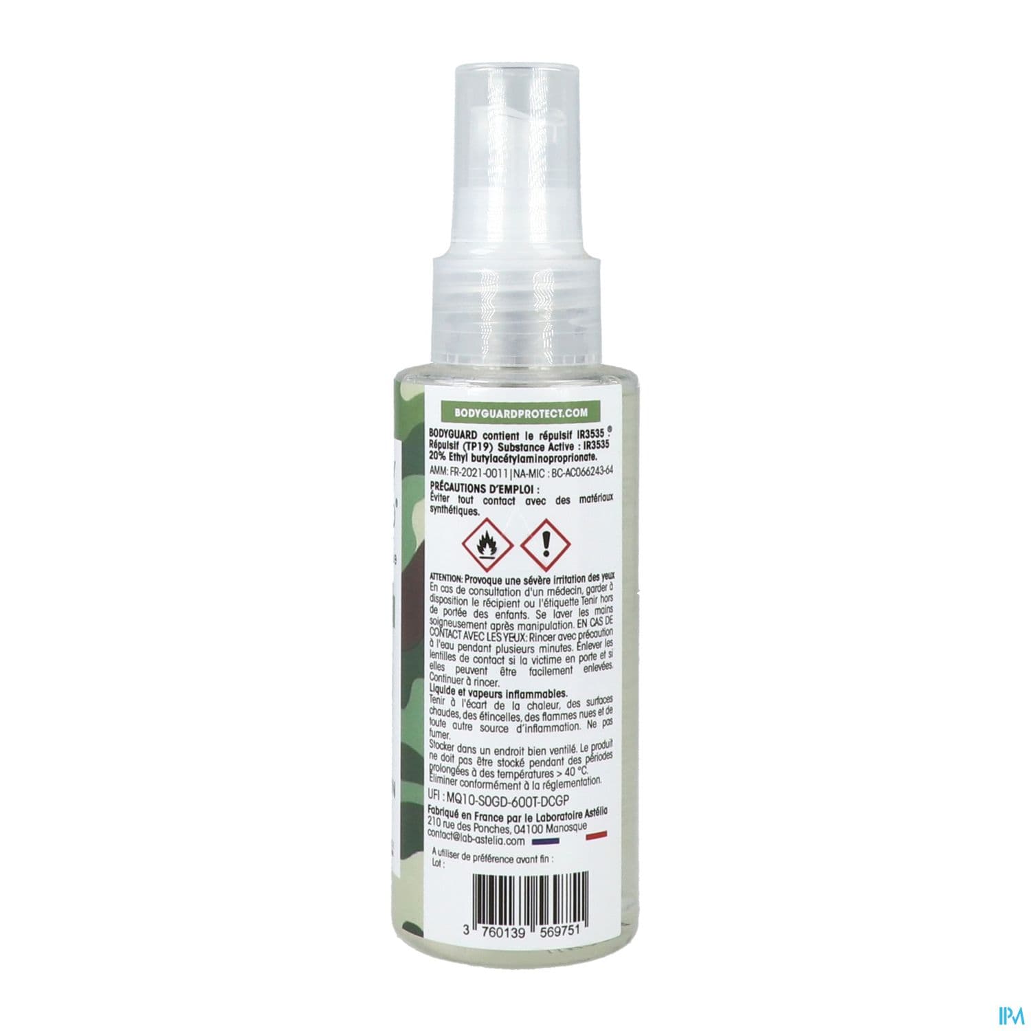 BODYGUARD A/MOUST BOISE 100ML