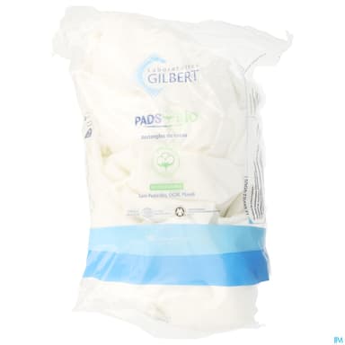 GILBERT PADS BIO COTON 8X10CM 180