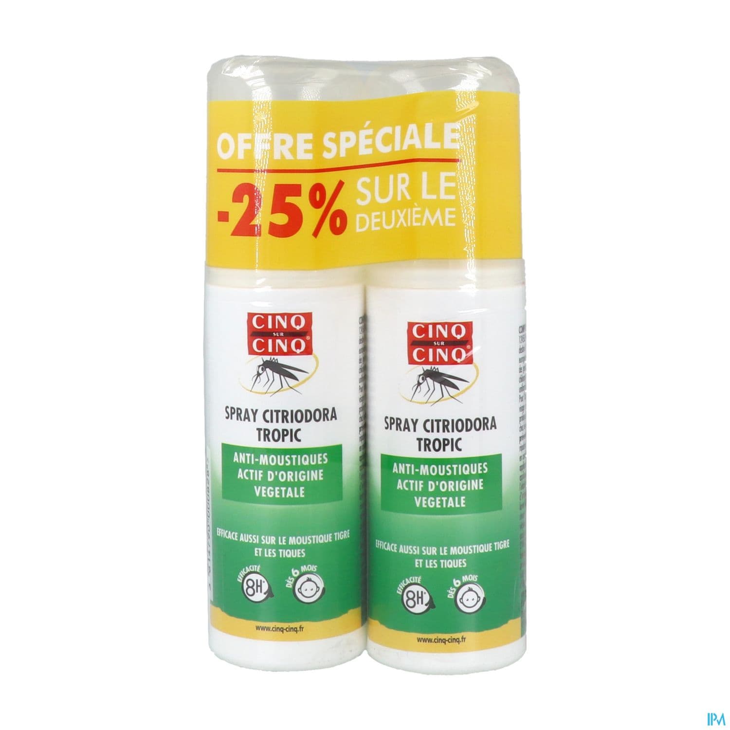 CINQ/CINQ CITRIODORA SPR 100MLX2