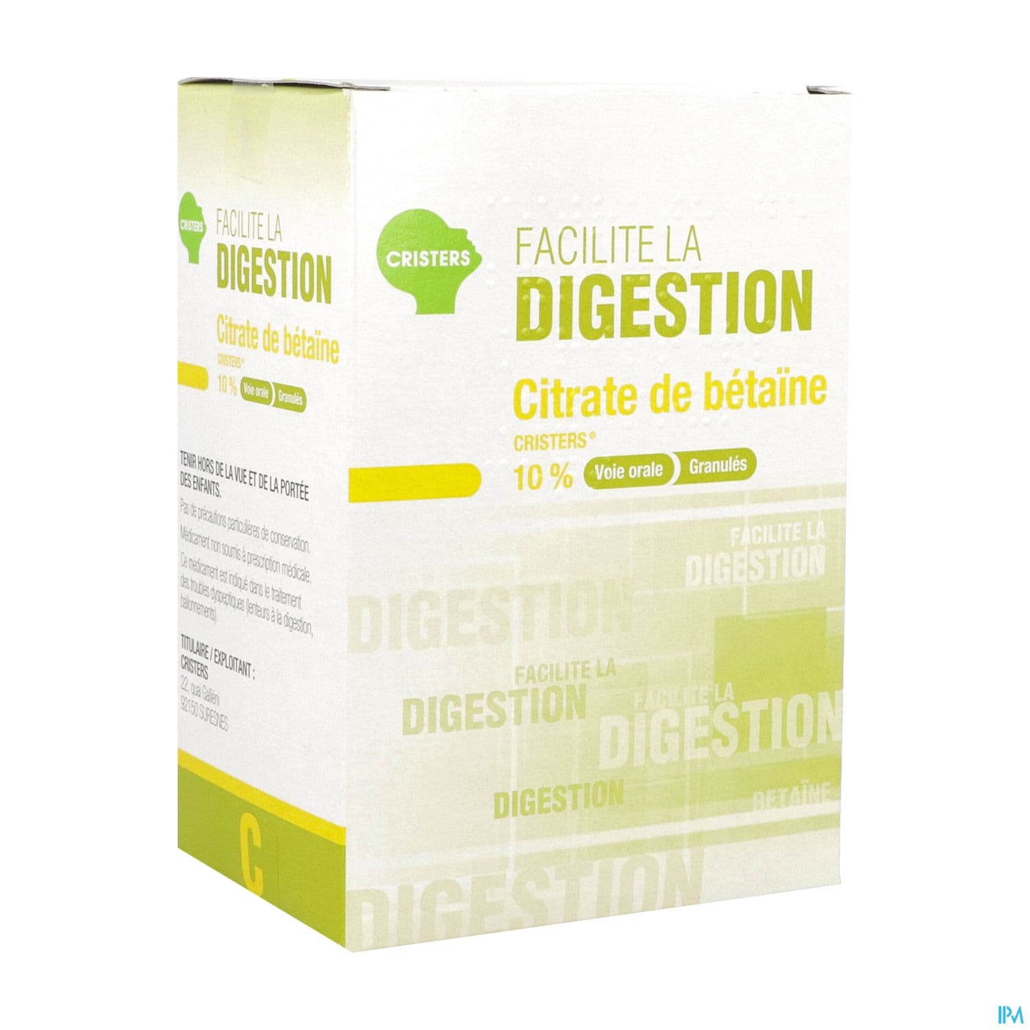Citrate Betaine Cristers 10% Granule 250g