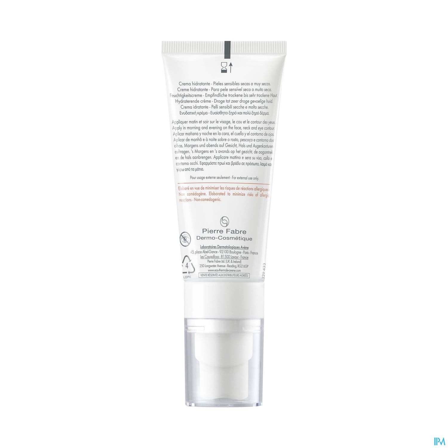 AVENE TOLERANCE HYDRA 10 CR 40ML