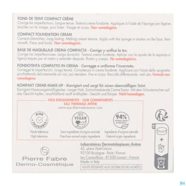 AVENE COUVRANCE FDT CR DORE