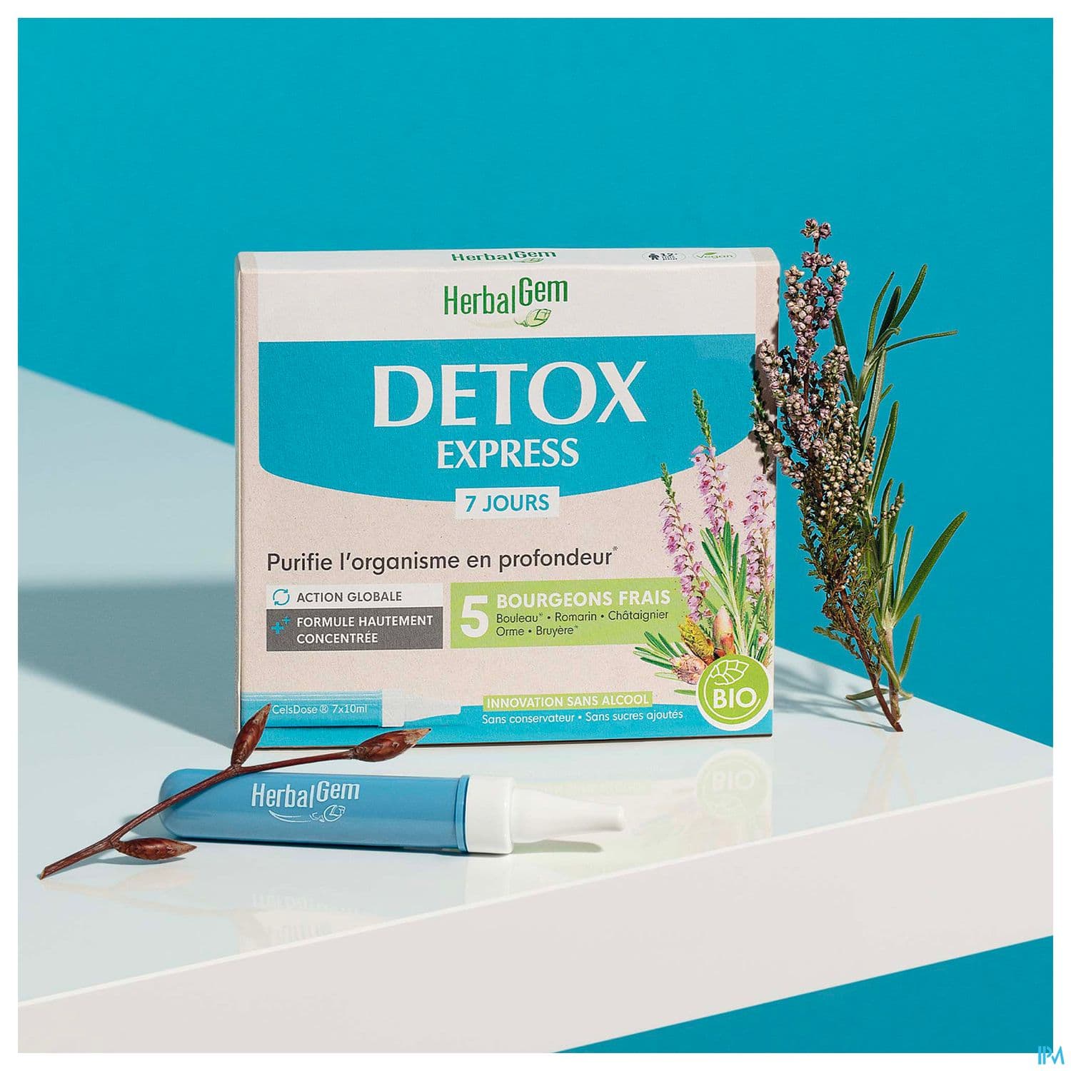 Herbalgem Complexes Gemmo Detox Express Bio 7x10ml