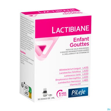 Pileje Lactibiane Enfant Gouttes 30ml