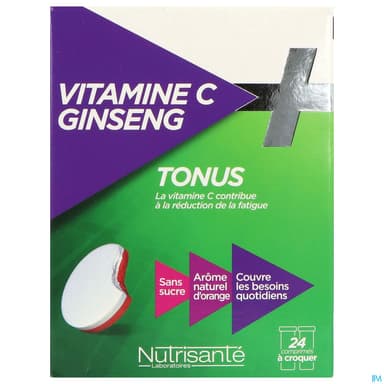 VITAVEA VIT C + GINSENG CPR 24