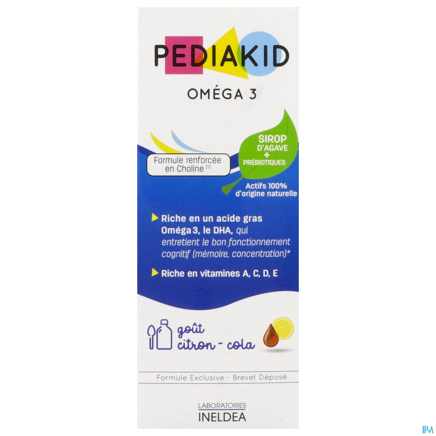 PEDIAKID OMEGA 3 Sp CITRON-COLA Fl/125ml