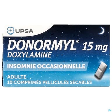 Donormyl 15mg Comprime Secable 10