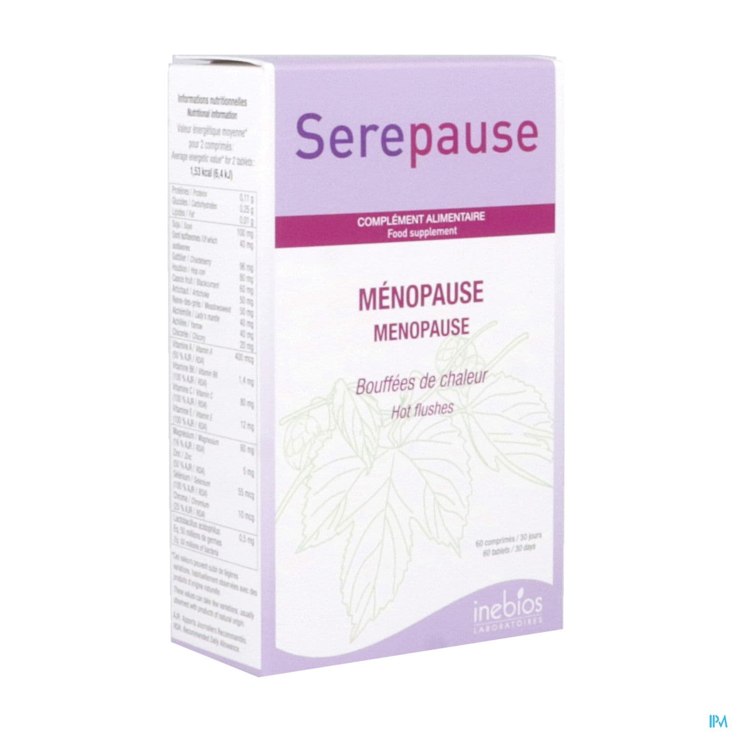 Serepause Menopause Bio Comprime 60