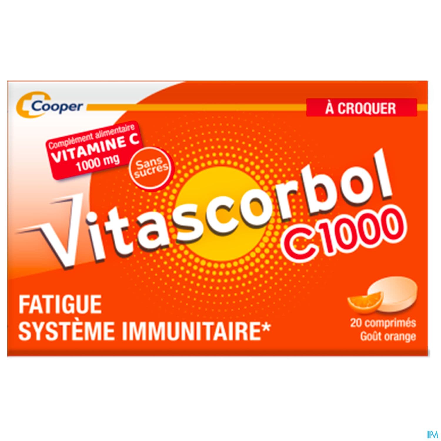 Cooper Vitascorbol C1000 Comprime A Croquer 20