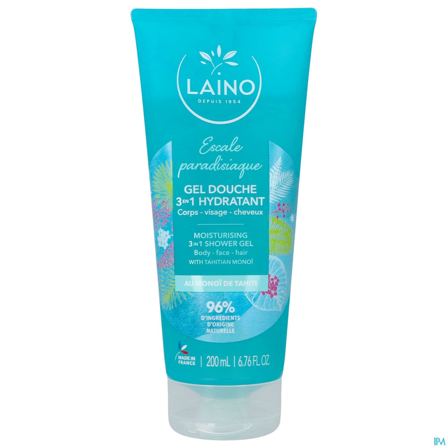 LAINO GEL DOUCHE 3EN1 MONOI 200ML