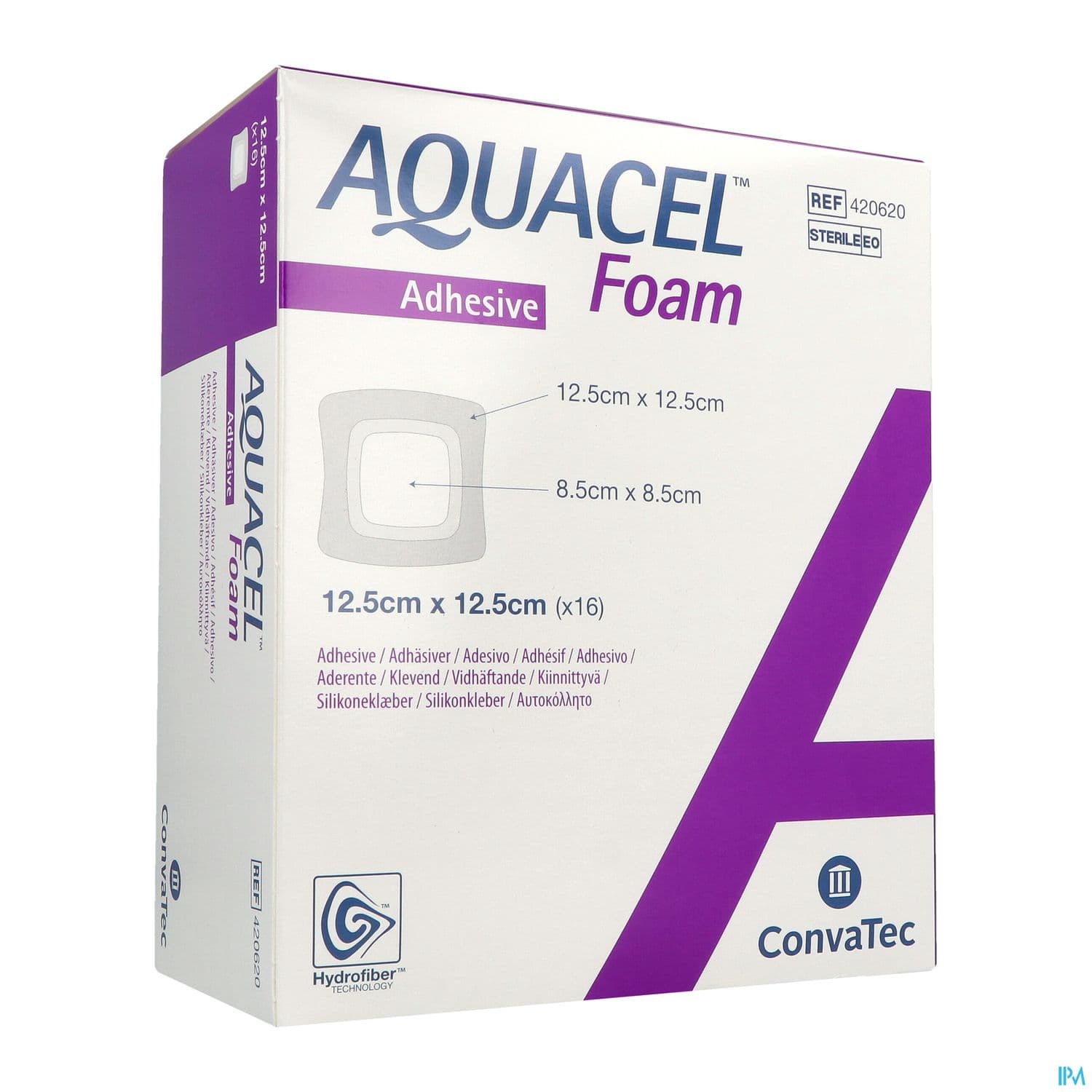 AQUACEL FOAM ADH 12,5CMX12,5CM 16 — Pharmacie Bouton - Armentières