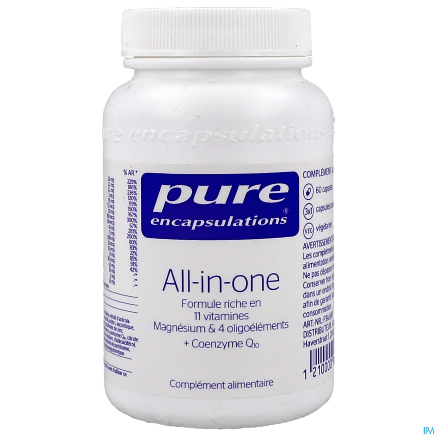 PURE ENCAPSULAT ALL IN ONE CAPS 60