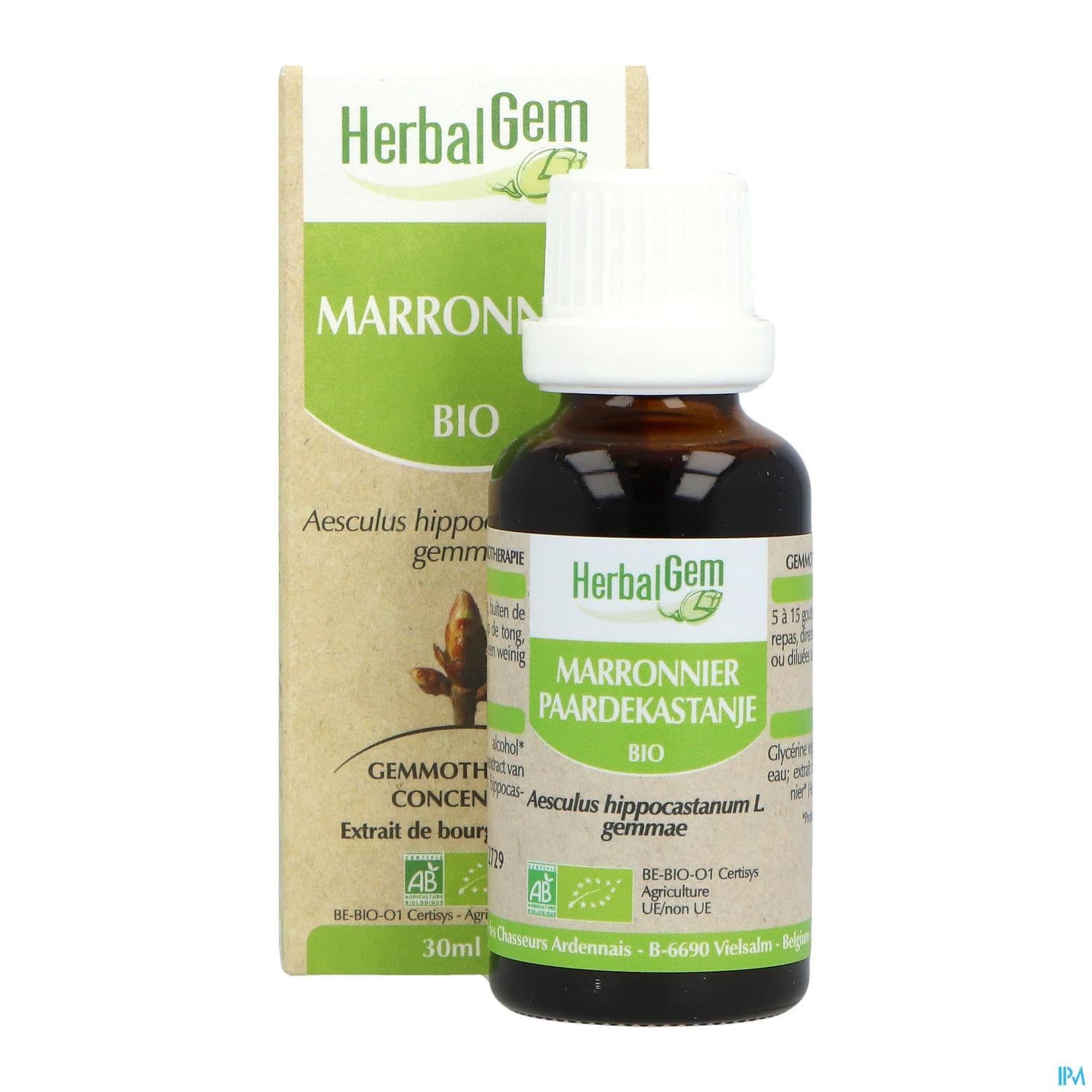 Herbalgem Marronnier Bourgeon Macerat Gly Bio 30ml