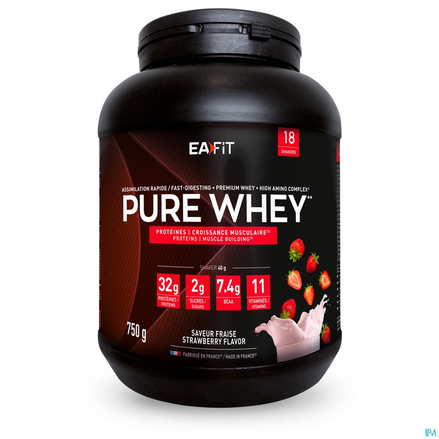 EA-FIT PURE WHEY FRAISE 750G