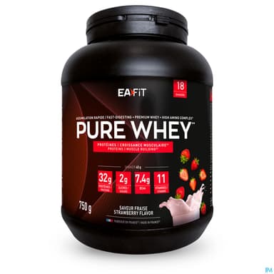 EA-FIT PURE WHEY FRAISE 750G