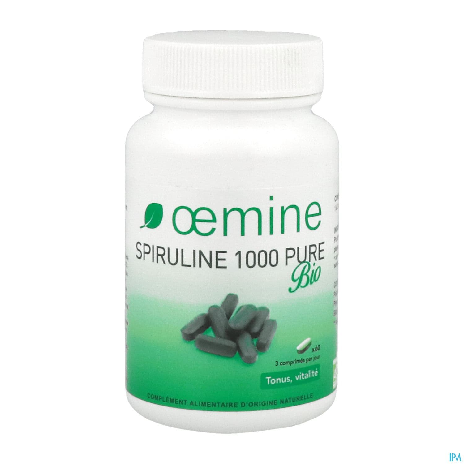 OEMINE SPIRULINE 1000MG CPR 60.