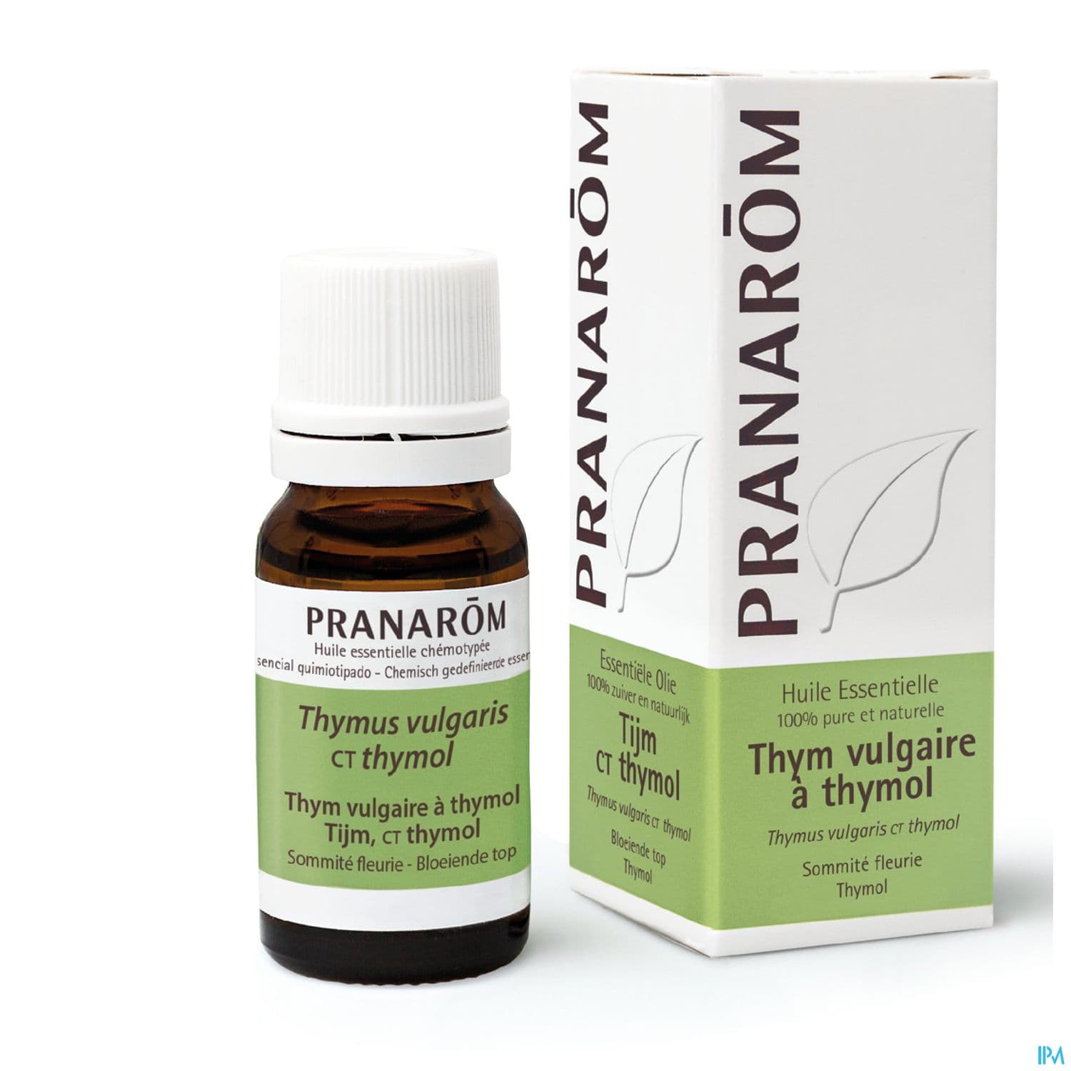 Pranarom Huile Essentielle Thym Vulgaire Thymol Sommite Fleurie 10ml