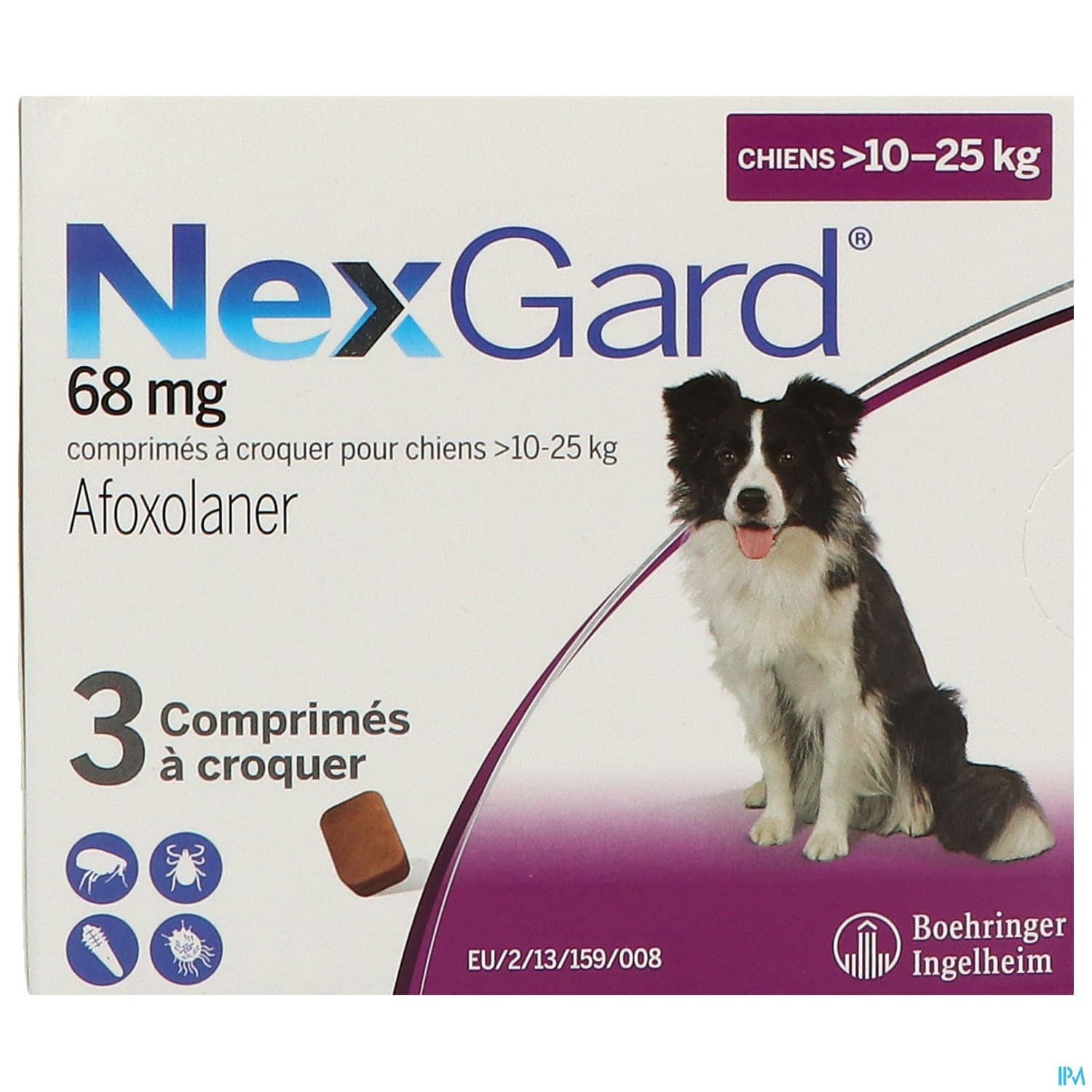 Nexgard 68mg Comprime A Croquer Chien 10/25kg 3