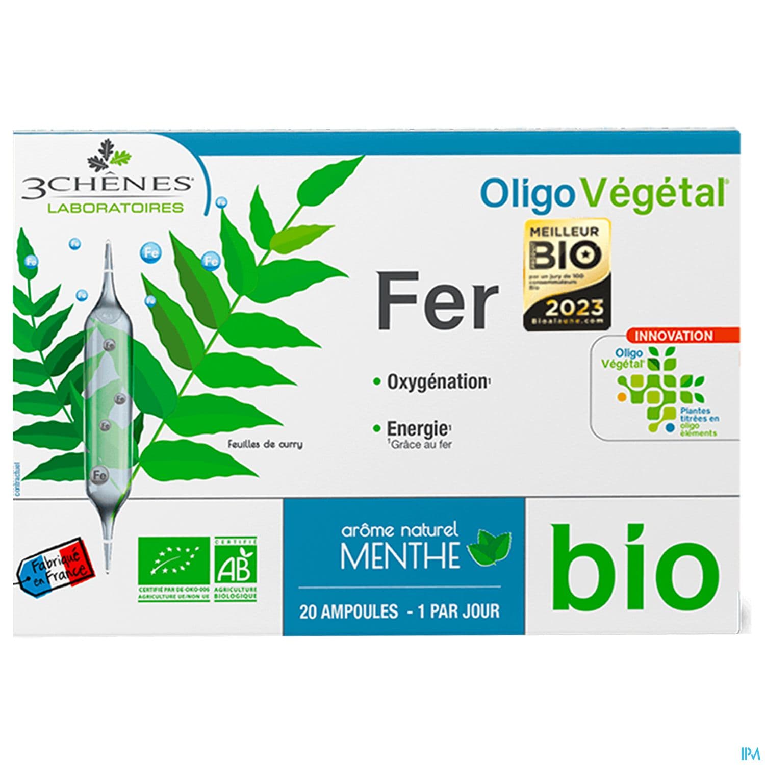 3 CHENES OLIGOVEGETAL BIO FER AMP