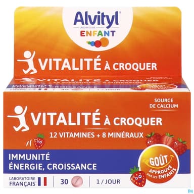 ALVITYL VITALITE CPR A CROQUER 30