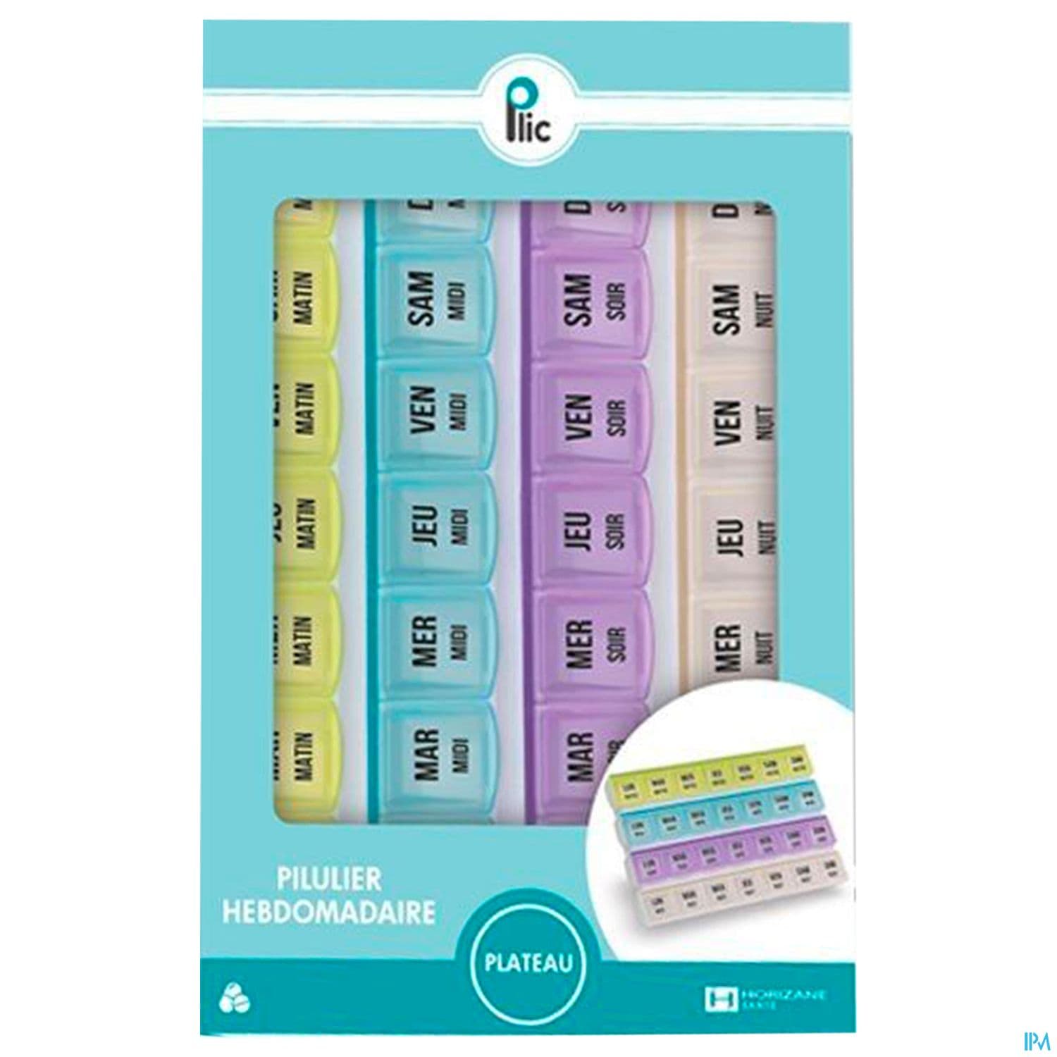 Plic Care Pilulier Plateau
