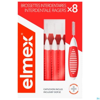 Elmex Brossette Interdentaire Taille 1 0mm7 X8
