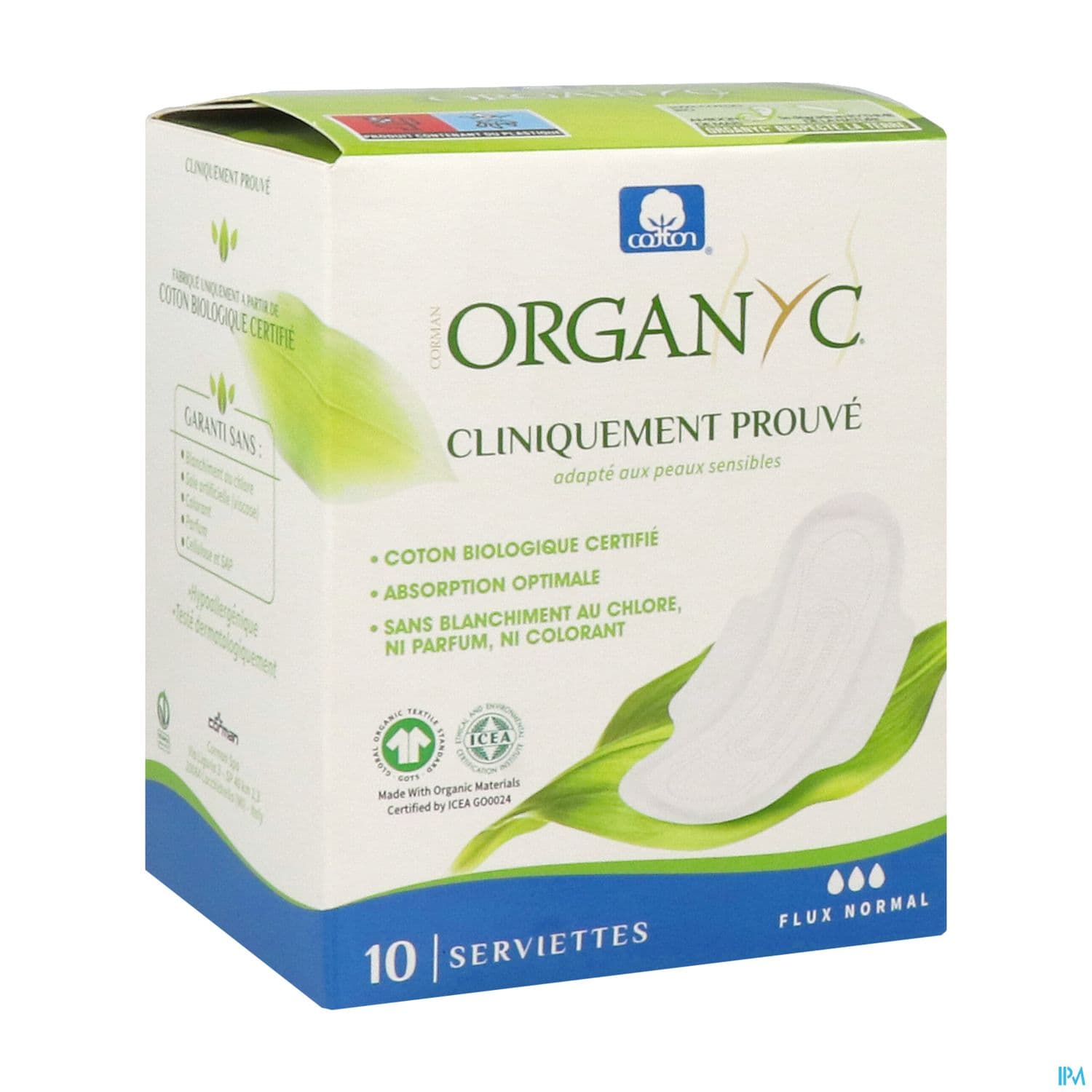 ORGANYC SERV FLUX NORMAL 10