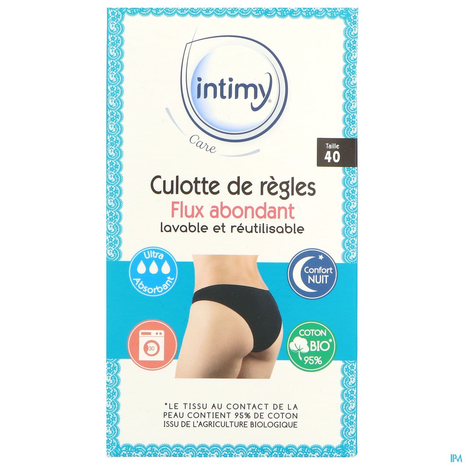 Intimy Care Culotte De Regles Flux Abondant T40